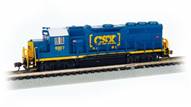 Bachmann 66359 N Scale CSX EMD GP40 Diesel Locomotive #6007 - Crazy ...