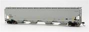 Trinity 6,351-cubic-foot capacity four-bay covered hopper from Walthers ...