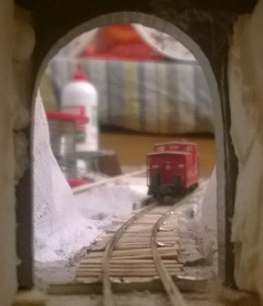 Scambio visto dal tunnel