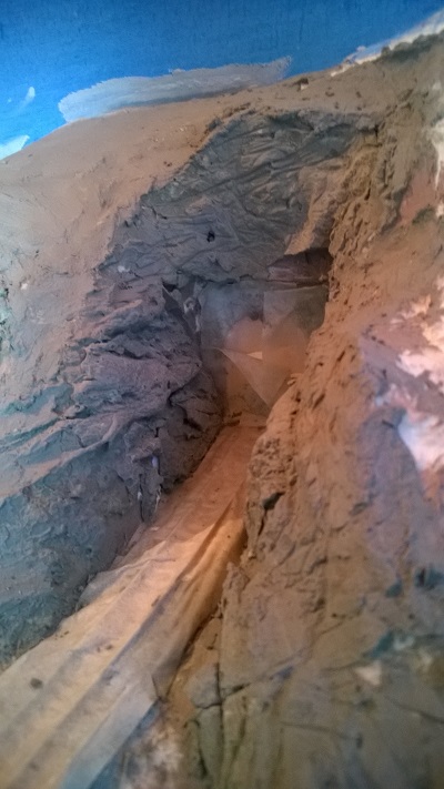 Rocce nella trincea 1